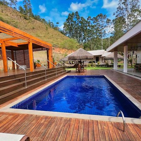 Sitio Cinco Folhas, Recanto Com Vista Pra Montanha Марешал Флориану Екстериор снимка