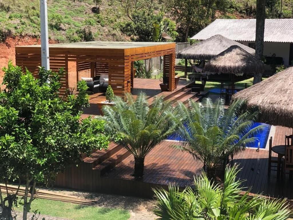 Sitio Cinco Folhas, Recanto Com Vista Pra Montanha Марешал Флориану Екстериор снимка