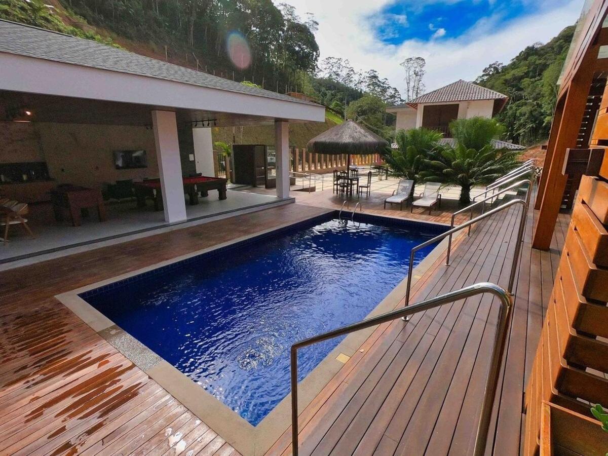 Sitio Cinco Folhas, Recanto Com Vista Pra Montanha Марешал Флориану Екстериор снимка